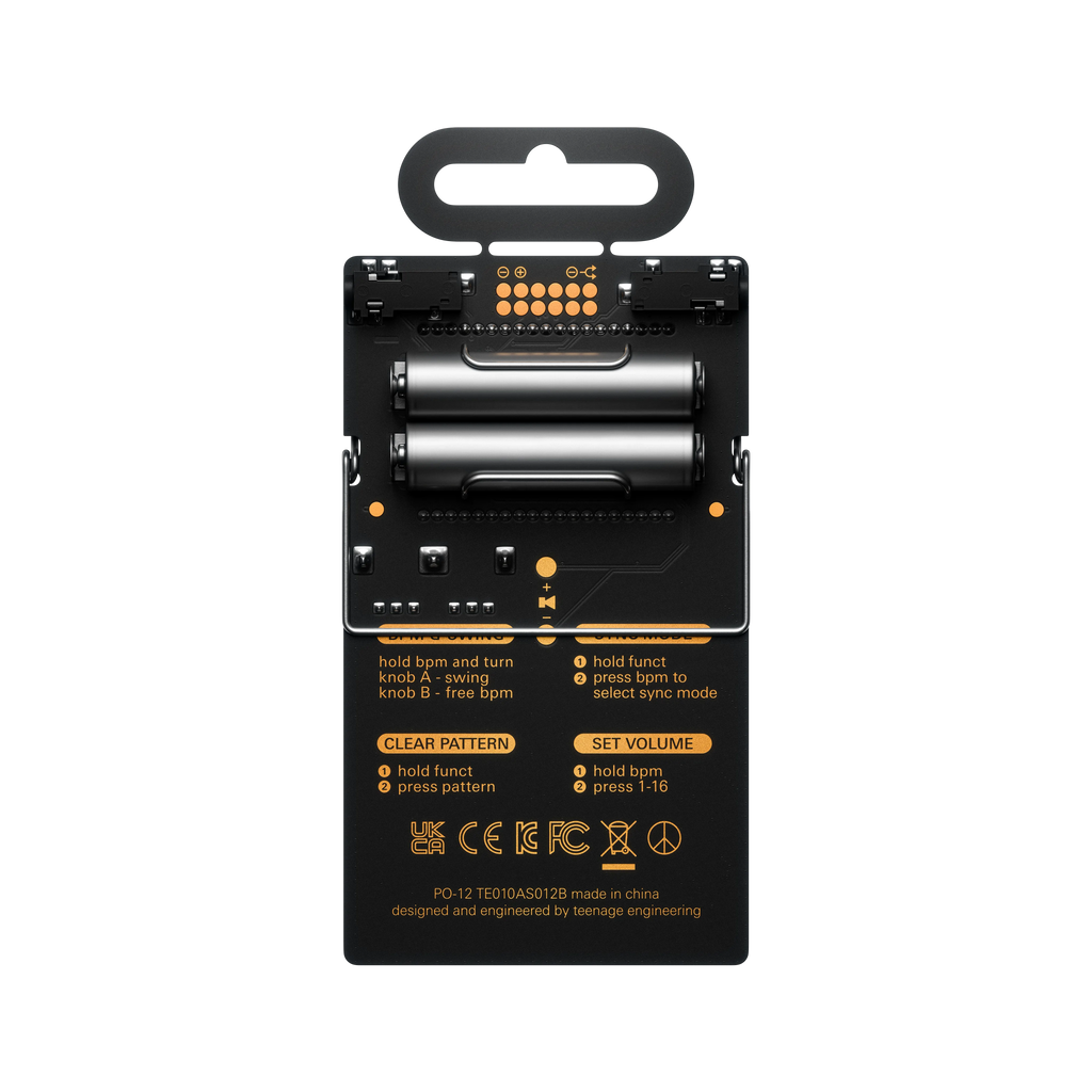 Teenage Engineering PO-12 rhythm