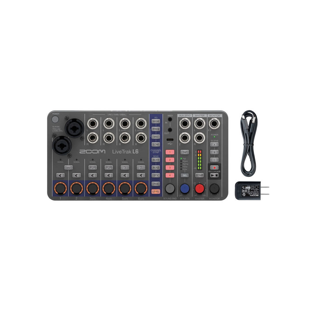 Zoom LiveTrak L6