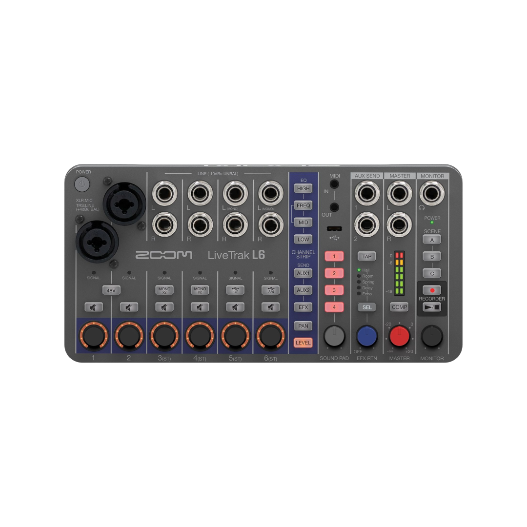 Zoom LiveTrak L6